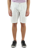 BIANCO | Bermuda cargo CATALINA in cotone stretch