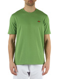 VERDE | T-shirt in cotone con patch logo