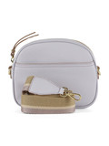 VIOLA CHIARO | Borsa a tracolla in pelle grana dollaro NINA VIOLA CHIARO | Borsa a tracolla in pelle grana dollaro NINA