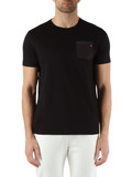 NERO | T-shirt FOLSOM in cotone stretch
