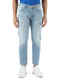 CELESTE | Pantalone jeans cinque tasche ARGON Slim Ankle Lenght