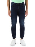 BLU SCURO | Pantalone jeans cinque tasche KARL cropped skinny fit