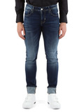 BLU SCURO | Pantalone jeans cinque tasche PAUL super skinny fit
