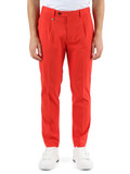 ROSSO | Pantalone in misto viscosa LUIS regular fit