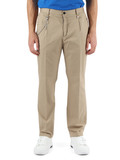 BEIGE | Pantalone ANDREAS regular fit in cotone