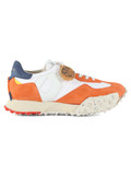 ARANCIONE | Sneakers in pelle e tessuto tecnico IMPACT