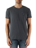 GRIGIO SCURO | T-shirt in cotone con taschino frontale