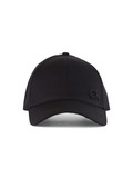 NERO | Cappello in cotone con ricamo logo laterale