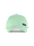 VERDE CHIARO | Cappello in cotone con patch logo