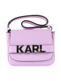 VIOLA CHIARO | Borsa a spalla K/LETTERS FLAP