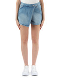BLU | Minigonna pantalone Carpenter in denim