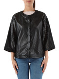 NERO | Giacca traforata in ecopelle BABETTE NERO | Giacca traforata in ecopelle BABETTE