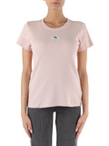 ROSA | T-shirt a costine in cotone stretch