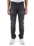 GRIGIO SCURO | Pantalone jeans cinque tasche Slim fit