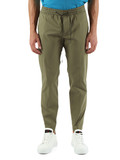 VERDE MILITARE | Pantalone in misto cotone MC-ADAM DYNAMIC