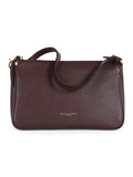 VIOLA | Borsa a spalla in pelle martellata BROOKE