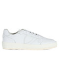 BIANCO | Sneakers in pelle NICE con patch logo