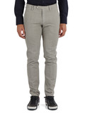 GRIGIO CHIARO | Pantalone slim fit in cotone stretch MC-BRAD PLUS/2123 LUNGO