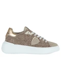 TORTORA | Sneakers in pelle e tessuto TRES TEMPLE