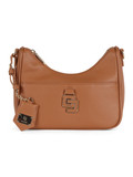 CUOIO | Borsa a spalla CARRIE con placca logo CUOIO | Borsa a spalla CARRIE con placca logo