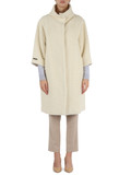 PANNA | Cappotto bouclè in misto lana vergine e alpaca