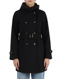 NERO | Trench GRECALE in tessuto stretch NERO | Trench GRECALE in tessuto stretch