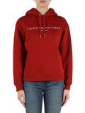ROSSO SCURO | Felpa in misto cotone con cappuccio e ricamo logo ROSSO SCURO | Felpa in misto cotone con cappuccio e ricamo logo