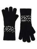 NERO | Guanti in misto lana e alpaca con strass NERO | Guanti in misto lana e alpaca con strass