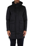 BLU SCURO | Parka con cappuccio ADVENTUROUS SPIRITS BLU SCURO | Parka con cappuccio ADVENTUROUS SPIRITS