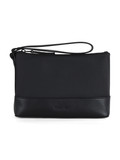 NERO | Beauty case in ecopelle con scritta logo a rilievo NERO | Beauty case in ecopelle con scritta logo a rilievo