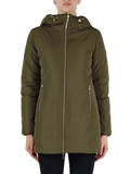 VERDE MILITARE | Piumino leggero reversibile KALIE 800 Fill Power Technology