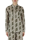 VERDE MILITARE | Camicia in ramié