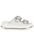 BIANCO | Sandali glitterati MINA24A BIANCO | Sandali glitterati MINA24A