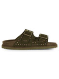 VERDE SCURO | Sandali in suede HC.BIOW05 VERDE SCURO | Sandali in suede HC.BIOW05