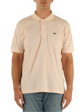 ROSA CHIARO | Polo Classic Fit in cotone piquet con patch logo ROSA CHIARO | Polo Classic Fit in cotone piquet con patch logo