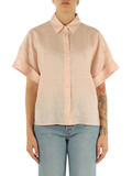 ROSA CHIARO | Camicia oversize in ramiè ROSA CHIARO | Camicia oversize in ramiè