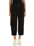 NERO | Pantalone in cotone fluido VEDRAI NERO | Pantalone in cotone fluido VEDRAI