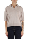 BEIGE | Polo in lana vergine, seta e cashmere BEIGE | Polo in lana vergine, seta e cashmere