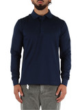 BLU | Polo in cotone piquet con ricamo logo BLU | Polo in cotone piquet con ricamo logo