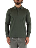 VERDE | Polo in cotone piquet con ricamo logo VERDE | Polo in cotone piquet con ricamo logo