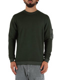 VERDE SCURO | Maglia girocollo in lana VERDE SCURO | Maglia girocollo in lana