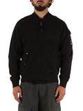 NERO | Felpa in cotone modello bomber con zip NERO | Felpa in cotone modello bomber con zip