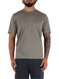 TORTORA | T-shirt in cotone con ricamo logo frontale TORTORA | T-shirt in cotone con ricamo logo frontale