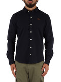 BLU SCURO | Camicia regular fit in cotone piquet BLU SCURO | Camicia regular fit in cotone piquet