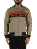 VERDE | Felpa regular fit con zip in misto cotone VERDE | Felpa regular fit con zip in misto cotone