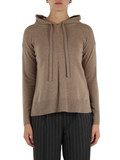 TORTORA | Maglia con cappuccio in misto lana e cashmere ISEO TORTORA | Maglia con cappuccio in misto lana e cashmere ISEO