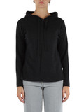 GRIGIO SCURO | Maglia con cappuccio in misto lana e cashmere ISEO GRIGIO SCURO | Maglia con cappuccio in misto lana e cashmere ISEO