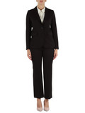 NERO | Tailleur pantalone NUME in tessuto diagonale bistretch NERO | Tailleur pantalone NUME in tessuto diagonale bistretch