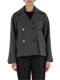 GRIGIO | Cappotto corto in lana FONDI GRIGIO | Cappotto corto in lana FONDI