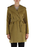 VERDE | Cappotto a vestaglia con cappuccio OBLATO VERDE | Cappotto a vestaglia con cappuccio OBLATO